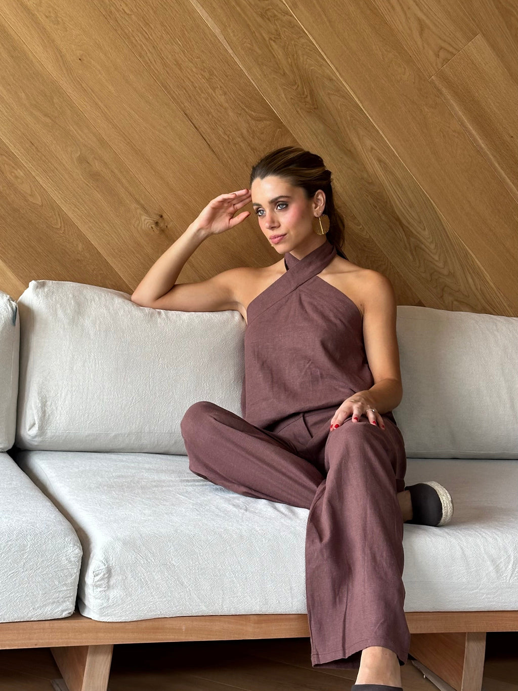 Blusa Estrella Lino
