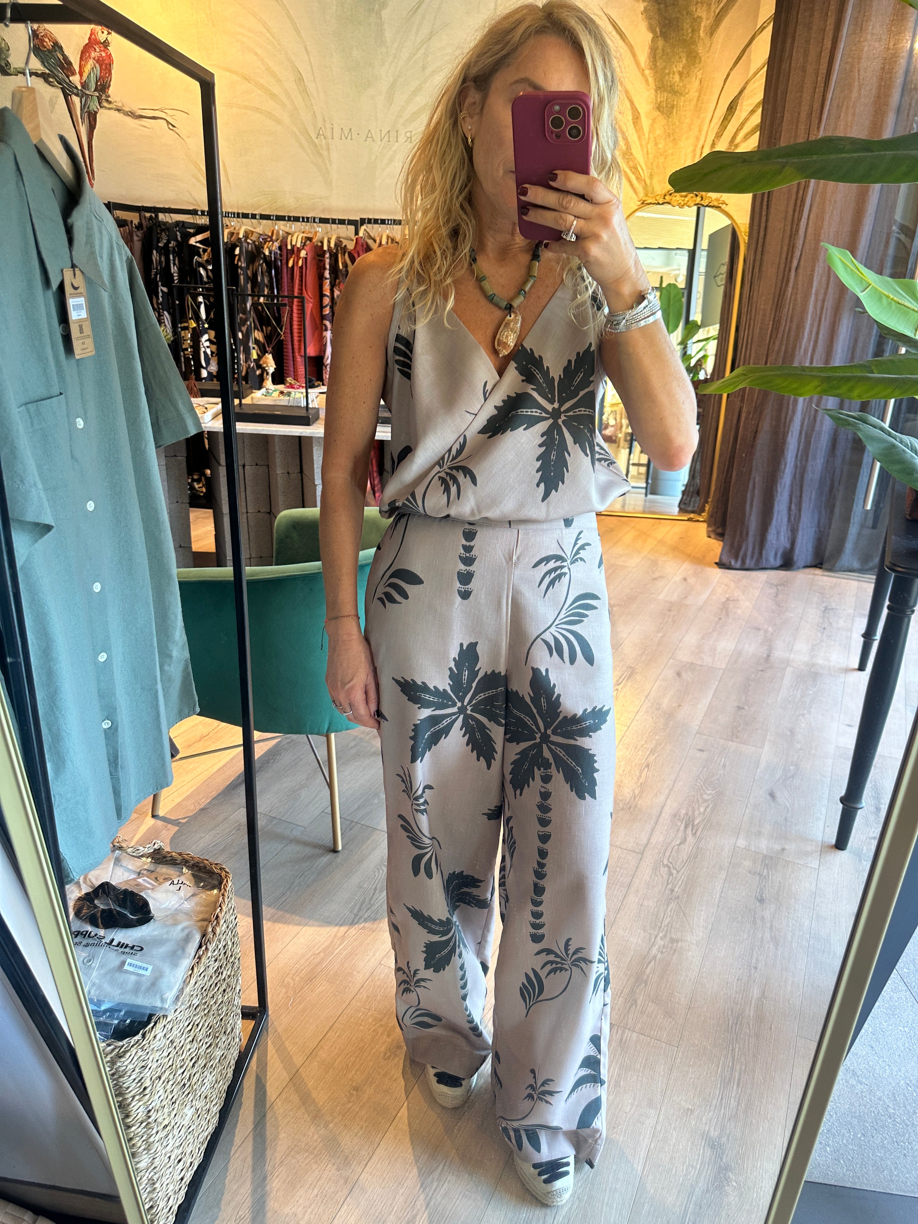 Pantalón Agustina Estampado Denise Yates - Vista 9