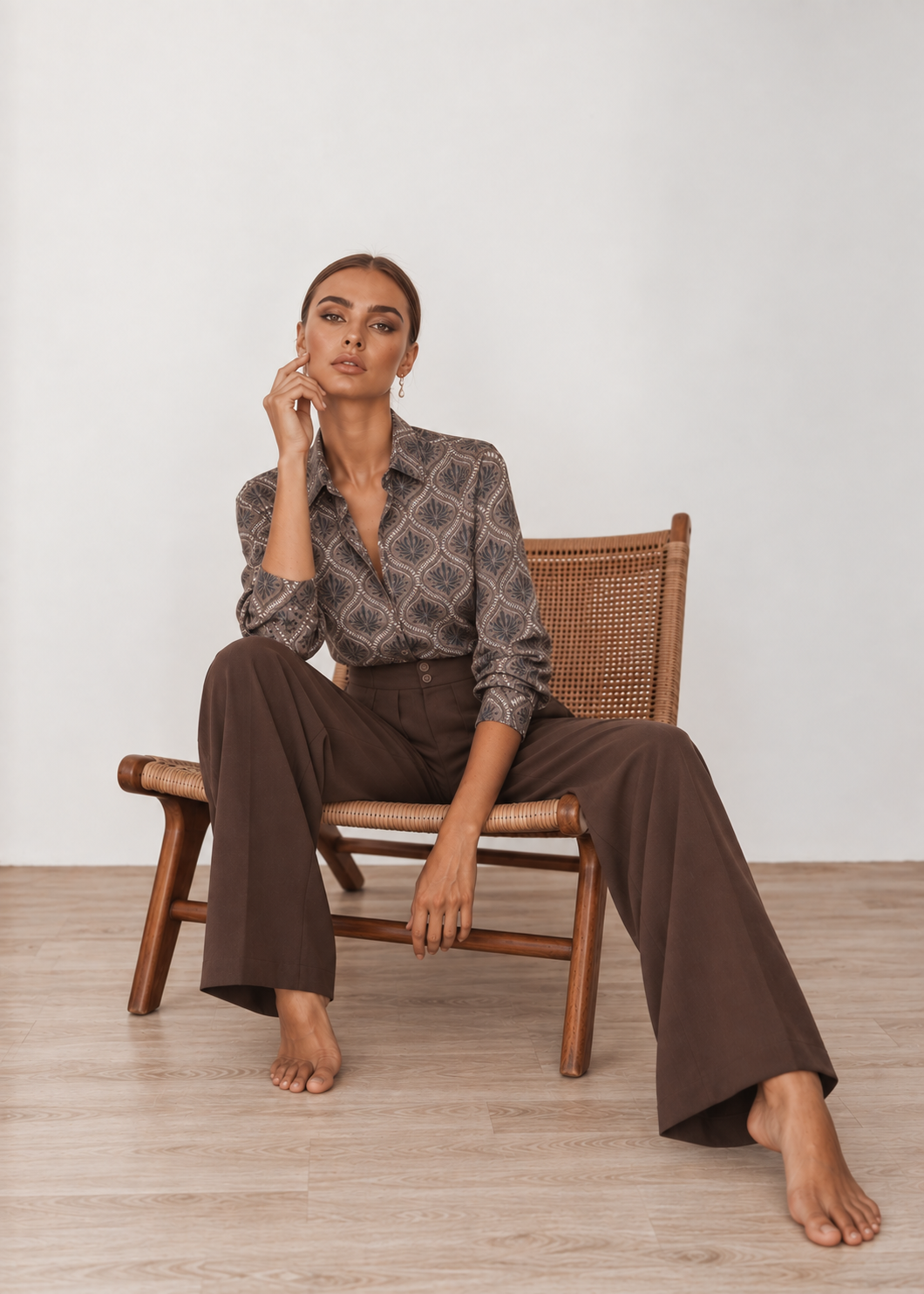 Blusa Clara - color Café